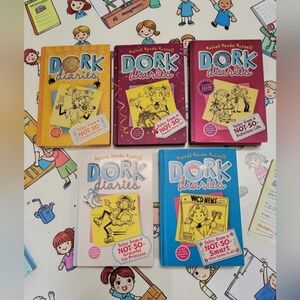 (Lot Of 5) Dork Diaries Book Series By Rachel Renee Russell Tales From A Not So.